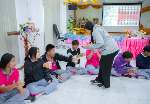 ภาพกิจกรรม  คณะวิทยาศาสตร์และเทคโนโลยี มหาวิทยาลัยราชภัฏกำแพงเพชร จัดกิจกรรมค่ายวิชาการเพื่อพัฒนากำลังคนด้านวิทยาศาสตร์และเทคโนโลยี ปีการศึกษา 2567 โรงเรียนราษฎร์ปรีชาวิทยาคม