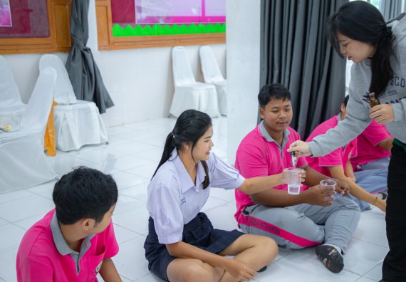 ภาพกิจกรรม  คณะวิทยาศาสตร์และเทคโนโลยี มหาวิทยาลัยราชภัฏกำแพงเพชร จัดกิจกรรมค่ายวิชาการเพื่อพัฒนากำลังคนด้านวิทยาศาสตร์และเทคโนโลยี ปีการศึกษา 2567 โรงเรียนราษฎร์ปรีชาวิทยาคม