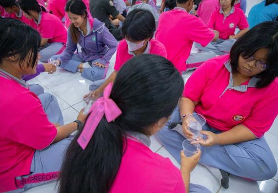 ภาพกิจกรรม  คณะวิทยาศาสตร์และเทคโนโลยี มหาวิทยาลัยราชภัฏกำแพงเพชร จัดกิจกรรมค่ายวิชาการเพื่อพัฒนากำลังคนด้านวิทยาศาสตร์และเทคโนโลยี ปีการศึกษา 2567 โรงเรียนราษฎร์ปรีชาวิทยาคม