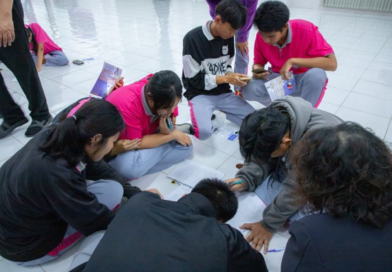 ภาพกิจกรรม  คณะวิทยาศาสตร์และเทคโนโลยี มหาวิทยาลัยราชภัฏกำแพงเพชร จัดกิจกรรมค่ายวิชาการเพื่อพัฒนากำลังคนด้านวิทยาศาสตร์และเทคโนโลยี ปีการศึกษา 2567 โรงเรียนราษฎร์ปรีชาวิทยาคม