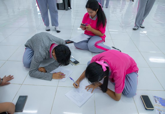 ภาพกิจกรรม  คณะวิทยาศาสตร์และเทคโนโลยี มหาวิทยาลัยราชภัฏกำแพงเพชร จัดกิจกรรมค่ายวิชาการเพื่อพัฒนากำลังคนด้านวิทยาศาสตร์และเทคโนโลยี ปีการศึกษา 2567 โรงเรียนราษฎร์ปรีชาวิทยาคม