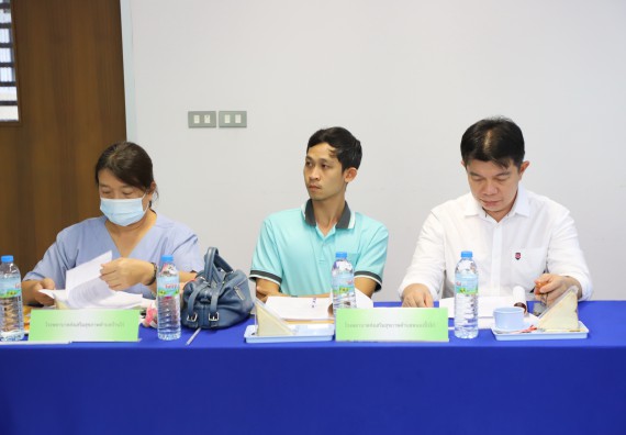 ภาพกิจกรรม  โปรแกรมวิชาสาธารณสุขศาสตร์ คณะวิทยาศาสตร์และเทคโนโลยี มหาวิทยาลัยราชภัฎกําแพงเพชร จัดกิจกรรมการพัฒนาศักยภาพเครือข่าย สถานประกอบการร่วมผลิต หัวข้อ การประชุมชี้แจงการปฏิบัติงานด้านสาธารณสุข ครั้งที่ 1