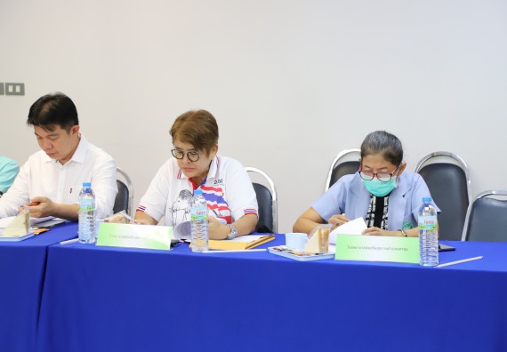 ภาพกิจกรรม  โปรแกรมวิชาสาธารณสุขศาสตร์ คณะวิทยาศาสตร์และเทคโนโลยี มหาวิทยาลัยราชภัฎกําแพงเพชร จัดกิจกรรมการพัฒนาศักยภาพเครือข่าย สถานประกอบการร่วมผลิต หัวข้อ การประชุมชี้แจงการปฏิบัติงานด้านสาธารณสุข ครั้งที่ 1