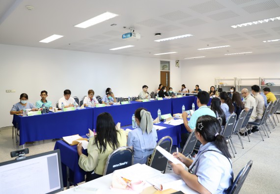 ภาพกิจกรรม  โปรแกรมวิชาสาธารณสุขศาสตร์ คณะวิทยาศาสตร์และเทคโนโลยี มหาวิทยาลัยราชภัฎกําแพงเพชร จัดกิจกรรมการพัฒนาศักยภาพเครือข่าย สถานประกอบการร่วมผลิต หัวข้อ การประชุมชี้แจงการปฏิบัติงานด้านสาธารณสุข ครั้งที่ 1