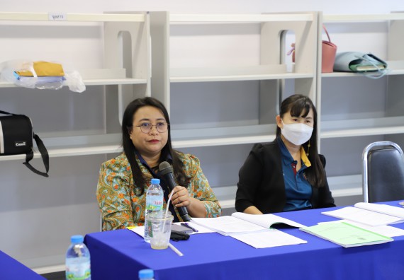 ภาพกิจกรรม  โปรแกรมวิชาสาธารณสุขศาสตร์ คณะวิทยาศาสตร์และเทคโนโลยี มหาวิทยาลัยราชภัฎกําแพงเพชร จัดกิจกรรมการพัฒนาศักยภาพเครือข่าย สถานประกอบการร่วมผลิต หัวข้อ การประชุมชี้แจงการปฏิบัติงานด้านสาธารณสุข ครั้งที่ 1