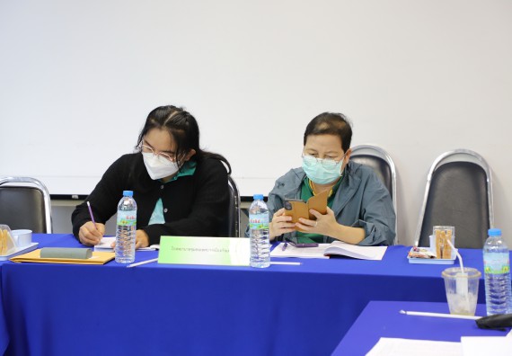 ภาพกิจกรรม  โปรแกรมวิชาสาธารณสุขศาสตร์ คณะวิทยาศาสตร์และเทคโนโลยี มหาวิทยาลัยราชภัฎกําแพงเพชร จัดกิจกรรมการพัฒนาศักยภาพเครือข่าย สถานประกอบการร่วมผลิต หัวข้อ การประชุมชี้แจงการปฏิบัติงานด้านสาธารณสุข ครั้งที่ 1