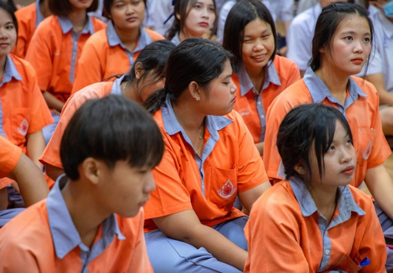 ภาพกิจกรรม  คณะวิทยาศาสตร์และเทคโนโลยี มหาวิทยาลัยราชภัฏกำแพงเพชร จัดกิจกรรมค่ายวิชาการเพื่อพัฒนากำลังคนด้านวิทยาศาสตร์และเทคโนโลยี ปีการศึกษา 2567 โรงเรียนคณฑีพิทยาคม