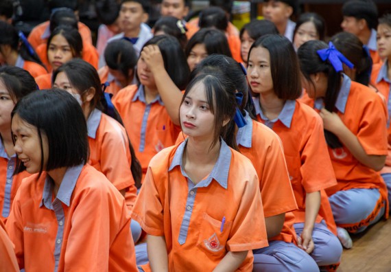 ภาพกิจกรรม  คณะวิทยาศาสตร์และเทคโนโลยี มหาวิทยาลัยราชภัฏกำแพงเพชร จัดกิจกรรมค่ายวิชาการเพื่อพัฒนากำลังคนด้านวิทยาศาสตร์และเทคโนโลยี ปีการศึกษา 2567 โรงเรียนคณฑีพิทยาคม