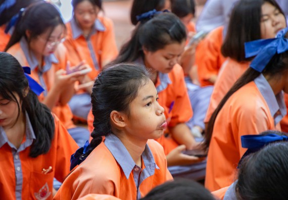 ภาพกิจกรรม  คณะวิทยาศาสตร์และเทคโนโลยี มหาวิทยาลัยราชภัฏกำแพงเพชร จัดกิจกรรมค่ายวิชาการเพื่อพัฒนากำลังคนด้านวิทยาศาสตร์และเทคโนโลยี ปีการศึกษา 2567 โรงเรียนคณฑีพิทยาคม