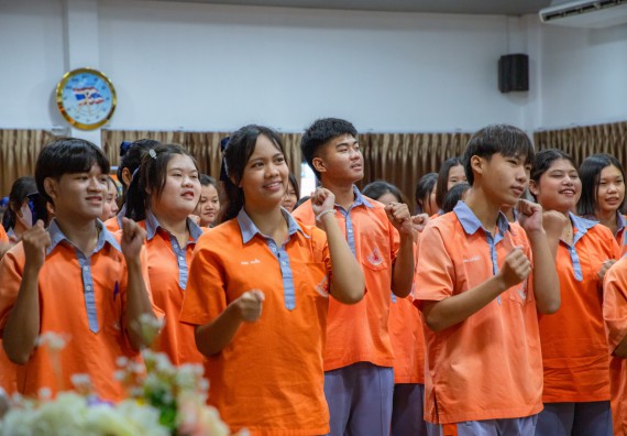 ภาพกิจกรรม  คณะวิทยาศาสตร์และเทคโนโลยี มหาวิทยาลัยราชภัฏกำแพงเพชร จัดกิจกรรมค่ายวิชาการเพื่อพัฒนากำลังคนด้านวิทยาศาสตร์และเทคโนโลยี ปีการศึกษา 2567 โรงเรียนคณฑีพิทยาคม