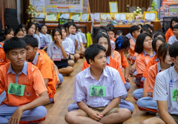 ภาพกิจกรรม  คณะวิทยาศาสตร์และเทคโนโลยี มหาวิทยาลัยราชภัฏกำแพงเพชร จัดกิจกรรมค่ายวิชาการเพื่อพัฒนากำลังคนด้านวิทยาศาสตร์และเทคโนโลยี ปีการศึกษา 2567 โรงเรียนคณฑีพิทยาคม