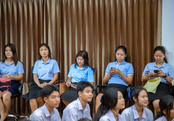 ภาพกิจกรรม  คณะวิทยาศาสตร์และเทคโนโลยี มหาวิทยาลัยราชภัฏกำแพงเพชร จัดกิจกรรมค่ายวิชาการเพื่อพัฒนากำลังคนด้านวิทยาศาสตร์และเทคโนโลยี ปีการศึกษา 2567 โรงเรียนคณฑีพิทยาคม