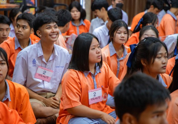 ภาพกิจกรรม  คณะวิทยาศาสตร์และเทคโนโลยี มหาวิทยาลัยราชภัฏกำแพงเพชร จัดกิจกรรมค่ายวิชาการเพื่อพัฒนากำลังคนด้านวิทยาศาสตร์และเทคโนโลยี ปีการศึกษา 2567 โรงเรียนคณฑีพิทยาคม