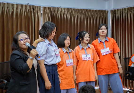 ภาพกิจกรรม  คณะวิทยาศาสตร์และเทคโนโลยี มหาวิทยาลัยราชภัฏกำแพงเพชร จัดกิจกรรมค่ายวิชาการเพื่อพัฒนากำลังคนด้านวิทยาศาสตร์และเทคโนโลยี ปีการศึกษา 2567 โรงเรียนคณฑีพิทยาคม