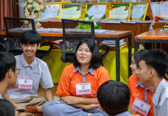 ภาพกิจกรรม  คณะวิทยาศาสตร์และเทคโนโลยี มหาวิทยาลัยราชภัฏกำแพงเพชร จัดกิจกรรมค่ายวิชาการเพื่อพัฒนากำลังคนด้านวิทยาศาสตร์และเทคโนโลยี ปีการศึกษา 2567 โรงเรียนคณฑีพิทยาคม