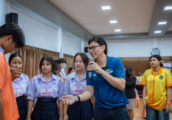 ภาพกิจกรรม  คณะวิทยาศาสตร์และเทคโนโลยี มหาวิทยาลัยราชภัฏกำแพงเพชร จัดกิจกรรมค่ายวิชาการเพื่อพัฒนากำลังคนด้านวิทยาศาสตร์และเทคโนโลยี ปีการศึกษา 2567 โรงเรียนคณฑีพิทยาคม