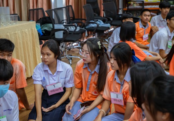 ภาพกิจกรรม  คณะวิทยาศาสตร์และเทคโนโลยี มหาวิทยาลัยราชภัฏกำแพงเพชร จัดกิจกรรมค่ายวิชาการเพื่อพัฒนากำลังคนด้านวิทยาศาสตร์และเทคโนโลยี ปีการศึกษา 2567 โรงเรียนคณฑีพิทยาคม