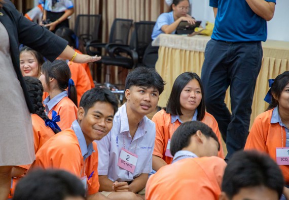 ภาพกิจกรรม  คณะวิทยาศาสตร์และเทคโนโลยี มหาวิทยาลัยราชภัฏกำแพงเพชร จัดกิจกรรมค่ายวิชาการเพื่อพัฒนากำลังคนด้านวิทยาศาสตร์และเทคโนโลยี ปีการศึกษา 2567 โรงเรียนคณฑีพิทยาคม