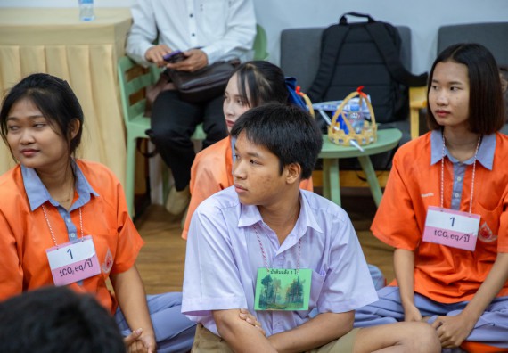 ภาพกิจกรรม  คณะวิทยาศาสตร์และเทคโนโลยี มหาวิทยาลัยราชภัฏกำแพงเพชร จัดกิจกรรมค่ายวิชาการเพื่อพัฒนากำลังคนด้านวิทยาศาสตร์และเทคโนโลยี ปีการศึกษา 2567 โรงเรียนคณฑีพิทยาคม