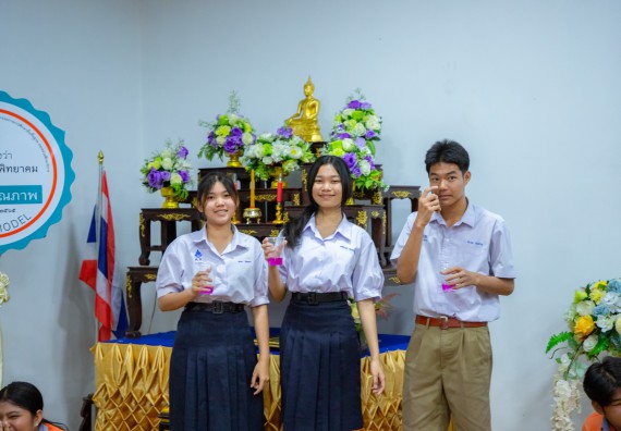 ภาพกิจกรรม  คณะวิทยาศาสตร์และเทคโนโลยี มหาวิทยาลัยราชภัฏกำแพงเพชร จัดกิจกรรมค่ายวิชาการเพื่อพัฒนากำลังคนด้านวิทยาศาสตร์และเทคโนโลยี ปีการศึกษา 2567 โรงเรียนคณฑีพิทยาคม