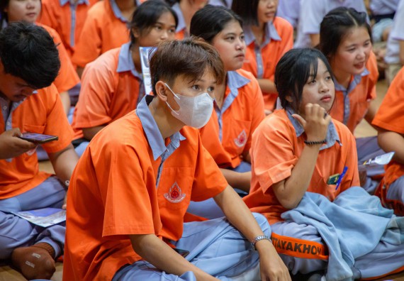 ภาพกิจกรรม  คณะวิทยาศาสตร์และเทคโนโลยี มหาวิทยาลัยราชภัฏกำแพงเพชร จัดกิจกรรมค่ายวิชาการเพื่อพัฒนากำลังคนด้านวิทยาศาสตร์และเทคโนโลยี ปีการศึกษา 2567 โรงเรียนคณฑีพิทยาคม