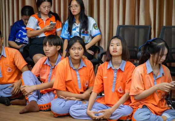 ภาพกิจกรรม  คณะวิทยาศาสตร์และเทคโนโลยี มหาวิทยาลัยราชภัฏกำแพงเพชร จัดกิจกรรมค่ายวิชาการเพื่อพัฒนากำลังคนด้านวิทยาศาสตร์และเทคโนโลยี ปีการศึกษา 2567 โรงเรียนคณฑีพิทยาคม