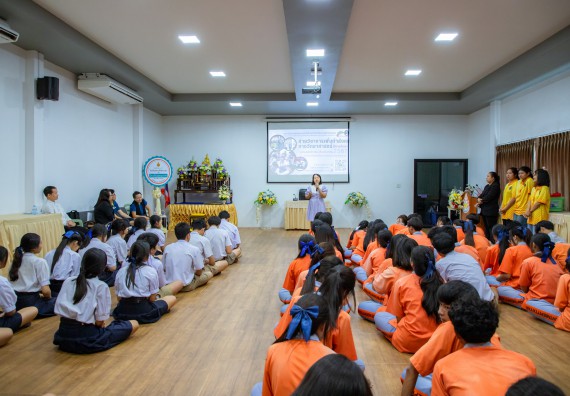 ภาพกิจกรรม  คณะวิทยาศาสตร์และเทคโนโลยี มหาวิทยาลัยราชภัฏกำแพงเพชร จัดกิจกรรมค่ายวิชาการเพื่อพัฒนากำลังคนด้านวิทยาศาสตร์และเทคโนโลยี ปีการศึกษา 2567 โรงเรียนคณฑีพิทยาคม
