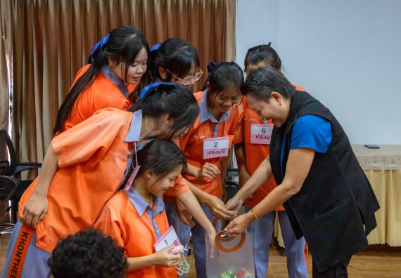 ภาพกิจกรรม  คณะวิทยาศาสตร์และเทคโนโลยี มหาวิทยาลัยราชภัฏกำแพงเพชร จัดกิจกรรมค่ายวิชาการเพื่อพัฒนากำลังคนด้านวิทยาศาสตร์และเทคโนโลยี ปีการศึกษา 2567 โรงเรียนคณฑีพิทยาคม