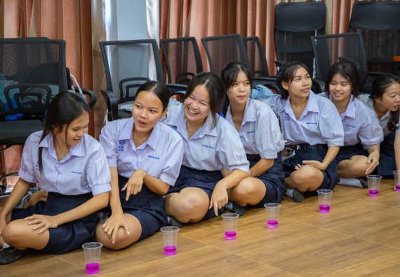 ภาพกิจกรรม  คณะวิทยาศาสตร์และเทคโนโลยี มหาวิทยาลัยราชภัฏกำแพงเพชร จัดกิจกรรมค่ายวิชาการเพื่อพัฒนากำลังคนด้านวิทยาศาสตร์และเทคโนโลยี ปีการศึกษา 2567 โรงเรียนคณฑีพิทยาคม