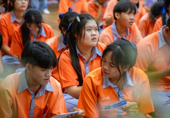 ภาพกิจกรรม  คณะวิทยาศาสตร์และเทคโนโลยี มหาวิทยาลัยราชภัฏกำแพงเพชร จัดกิจกรรมค่ายวิชาการเพื่อพัฒนากำลังคนด้านวิทยาศาสตร์และเทคโนโลยี ปีการศึกษา 2567 โรงเรียนคณฑีพิทยาคม