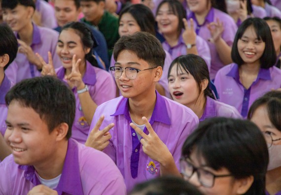 ภาพกิจกรรม  คณะวิทยาศาสตร์และเทคโนโลยี มหาวิทยาลัยราชภัฏกำแพงเพชร จัดกิจกรรมค่ายวิชาการเพื่อพัฒนากำลังคนด้านวิทยาศาสตร์และเทคโนโลยี ปีการศึกษา 2567 โรงเรียนคลองขลุงราษฎร์รังสรรค์