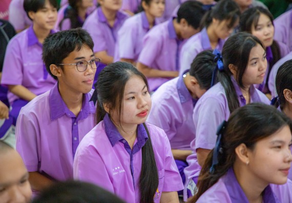 ภาพกิจกรรม  คณะวิทยาศาสตร์และเทคโนโลยี มหาวิทยาลัยราชภัฏกำแพงเพชร จัดกิจกรรมค่ายวิชาการเพื่อพัฒนากำลังคนด้านวิทยาศาสตร์และเทคโนโลยี ปีการศึกษา 2567 โรงเรียนคลองขลุงราษฎร์รังสรรค์