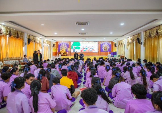 ภาพกิจกรรม  คณะวิทยาศาสตร์และเทคโนโลยี มหาวิทยาลัยราชภัฏกำแพงเพชร จัดกิจกรรมค่ายวิชาการเพื่อพัฒนากำลังคนด้านวิทยาศาสตร์และเทคโนโลยี ปีการศึกษา 2567 โรงเรียนคลองขลุงราษฎร์รังสรรค์