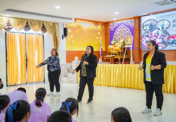 ภาพกิจกรรม  คณะวิทยาศาสตร์และเทคโนโลยี มหาวิทยาลัยราชภัฏกำแพงเพชร จัดกิจกรรมค่ายวิชาการเพื่อพัฒนากำลังคนด้านวิทยาศาสตร์และเทคโนโลยี ปีการศึกษา 2567 โรงเรียนคลองขลุงราษฎร์รังสรรค์