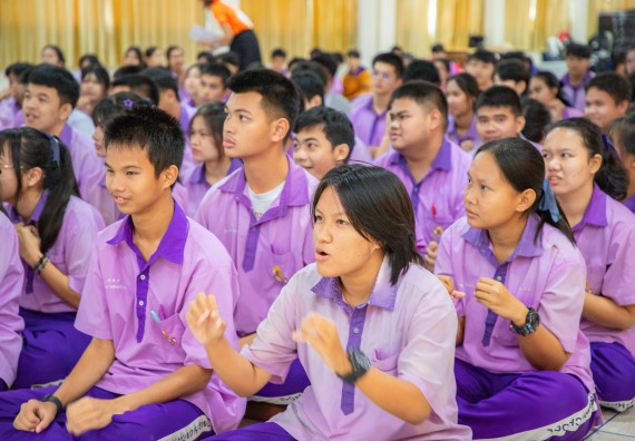 ภาพกิจกรรม  คณะวิทยาศาสตร์และเทคโนโลยี มหาวิทยาลัยราชภัฏกำแพงเพชร จัดกิจกรรมค่ายวิชาการเพื่อพัฒนากำลังคนด้านวิทยาศาสตร์และเทคโนโลยี ปีการศึกษา 2567 โรงเรียนคลองขลุงราษฎร์รังสรรค์