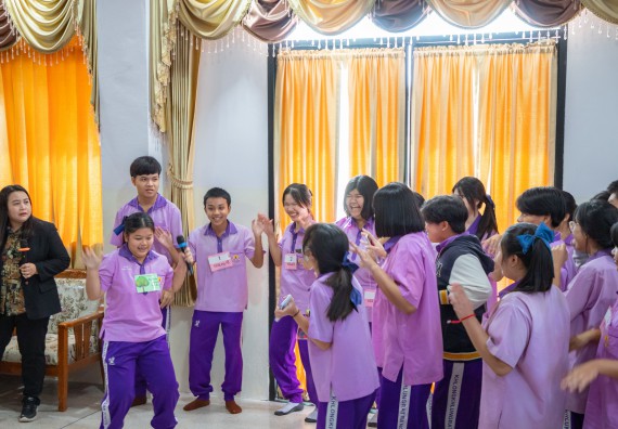 ภาพกิจกรรม  คณะวิทยาศาสตร์และเทคโนโลยี มหาวิทยาลัยราชภัฏกำแพงเพชร จัดกิจกรรมค่ายวิชาการเพื่อพัฒนากำลังคนด้านวิทยาศาสตร์และเทคโนโลยี ปีการศึกษา 2567 โรงเรียนคลองขลุงราษฎร์รังสรรค์