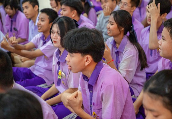 ภาพกิจกรรม  คณะวิทยาศาสตร์และเทคโนโลยี มหาวิทยาลัยราชภัฏกำแพงเพชร จัดกิจกรรมค่ายวิชาการเพื่อพัฒนากำลังคนด้านวิทยาศาสตร์และเทคโนโลยี ปีการศึกษา 2567 โรงเรียนคลองขลุงราษฎร์รังสรรค์