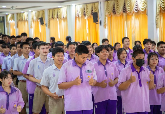 ภาพกิจกรรม  คณะวิทยาศาสตร์และเทคโนโลยี มหาวิทยาลัยราชภัฏกำแพงเพชร จัดกิจกรรมค่ายวิชาการเพื่อพัฒนากำลังคนด้านวิทยาศาสตร์และเทคโนโลยี ปีการศึกษา 2567 โรงเรียนคลองขลุงราษฎร์รังสรรค์