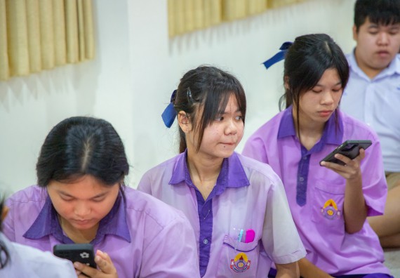 ภาพกิจกรรม  คณะวิทยาศาสตร์และเทคโนโลยี มหาวิทยาลัยราชภัฏกำแพงเพชร จัดกิจกรรมค่ายวิชาการเพื่อพัฒนากำลังคนด้านวิทยาศาสตร์และเทคโนโลยี ปีการศึกษา 2567 โรงเรียนคลองขลุงราษฎร์รังสรรค์