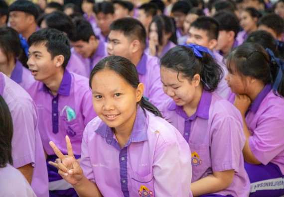 ภาพกิจกรรม  คณะวิทยาศาสตร์และเทคโนโลยี มหาวิทยาลัยราชภัฏกำแพงเพชร จัดกิจกรรมค่ายวิชาการเพื่อพัฒนากำลังคนด้านวิทยาศาสตร์และเทคโนโลยี ปีการศึกษา 2567 โรงเรียนคลองขลุงราษฎร์รังสรรค์