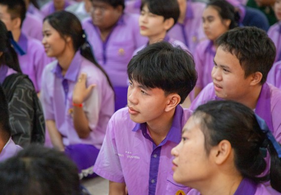 ภาพกิจกรรม  คณะวิทยาศาสตร์และเทคโนโลยี มหาวิทยาลัยราชภัฏกำแพงเพชร จัดกิจกรรมค่ายวิชาการเพื่อพัฒนากำลังคนด้านวิทยาศาสตร์และเทคโนโลยี ปีการศึกษา 2567 โรงเรียนคลองขลุงราษฎร์รังสรรค์