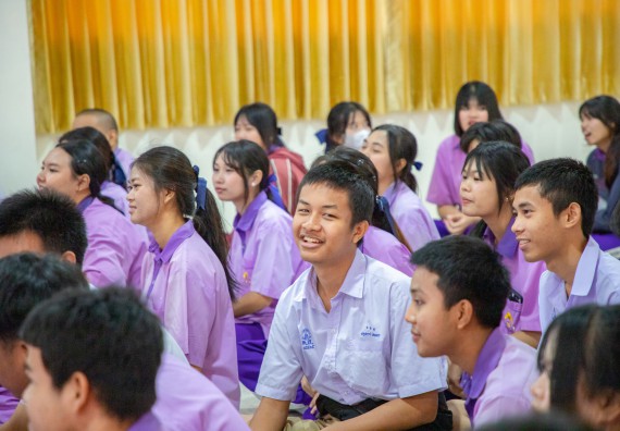 ภาพกิจกรรม  คณะวิทยาศาสตร์และเทคโนโลยี มหาวิทยาลัยราชภัฏกำแพงเพชร จัดกิจกรรมค่ายวิชาการเพื่อพัฒนากำลังคนด้านวิทยาศาสตร์และเทคโนโลยี ปีการศึกษา 2567 โรงเรียนคลองขลุงราษฎร์รังสรรค์