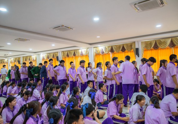 ภาพกิจกรรม  คณะวิทยาศาสตร์และเทคโนโลยี มหาวิทยาลัยราชภัฏกำแพงเพชร จัดกิจกรรมค่ายวิชาการเพื่อพัฒนากำลังคนด้านวิทยาศาสตร์และเทคโนโลยี ปีการศึกษา 2567 โรงเรียนคลองขลุงราษฎร์รังสรรค์