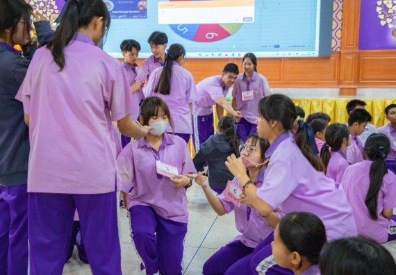 ภาพกิจกรรม  คณะวิทยาศาสตร์และเทคโนโลยี มหาวิทยาลัยราชภัฏกำแพงเพชร จัดกิจกรรมค่ายวิชาการเพื่อพัฒนากำลังคนด้านวิทยาศาสตร์และเทคโนโลยี ปีการศึกษา 2567 โรงเรียนคลองขลุงราษฎร์รังสรรค์