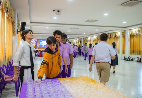 ภาพกิจกรรม  คณะวิทยาศาสตร์และเทคโนโลยี มหาวิทยาลัยราชภัฏกำแพงเพชร จัดกิจกรรมค่ายวิชาการเพื่อพัฒนากำลังคนด้านวิทยาศาสตร์และเทคโนโลยี ปีการศึกษา 2567 โรงเรียนคลองขลุงราษฎร์รังสรรค์