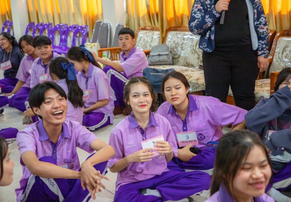 ภาพกิจกรรม  คณะวิทยาศาสตร์และเทคโนโลยี มหาวิทยาลัยราชภัฏกำแพงเพชร จัดกิจกรรมค่ายวิชาการเพื่อพัฒนากำลังคนด้านวิทยาศาสตร์และเทคโนโลยี ปีการศึกษา 2567 โรงเรียนคลองขลุงราษฎร์รังสรรค์