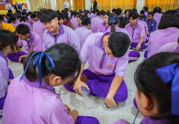 ภาพกิจกรรม  คณะวิทยาศาสตร์และเทคโนโลยี มหาวิทยาลัยราชภัฏกำแพงเพชร จัดกิจกรรมค่ายวิชาการเพื่อพัฒนากำลังคนด้านวิทยาศาสตร์และเทคโนโลยี ปีการศึกษา 2567 โรงเรียนคลองขลุงราษฎร์รังสรรค์