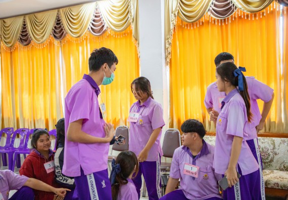 ภาพกิจกรรม  คณะวิทยาศาสตร์และเทคโนโลยี มหาวิทยาลัยราชภัฏกำแพงเพชร จัดกิจกรรมค่ายวิชาการเพื่อพัฒนากำลังคนด้านวิทยาศาสตร์และเทคโนโลยี ปีการศึกษา 2567 โรงเรียนคลองขลุงราษฎร์รังสรรค์