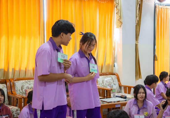 ภาพกิจกรรม  คณะวิทยาศาสตร์และเทคโนโลยี มหาวิทยาลัยราชภัฏกำแพงเพชร จัดกิจกรรมค่ายวิชาการเพื่อพัฒนากำลังคนด้านวิทยาศาสตร์และเทคโนโลยี ปีการศึกษา 2567 โรงเรียนคลองขลุงราษฎร์รังสรรค์