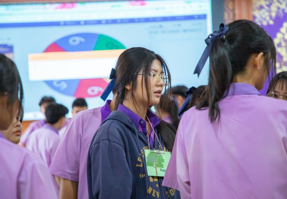 ภาพกิจกรรม  คณะวิทยาศาสตร์และเทคโนโลยี มหาวิทยาลัยราชภัฏกำแพงเพชร จัดกิจกรรมค่ายวิชาการเพื่อพัฒนากำลังคนด้านวิทยาศาสตร์และเทคโนโลยี ปีการศึกษา 2567 โรงเรียนคลองขลุงราษฎร์รังสรรค์